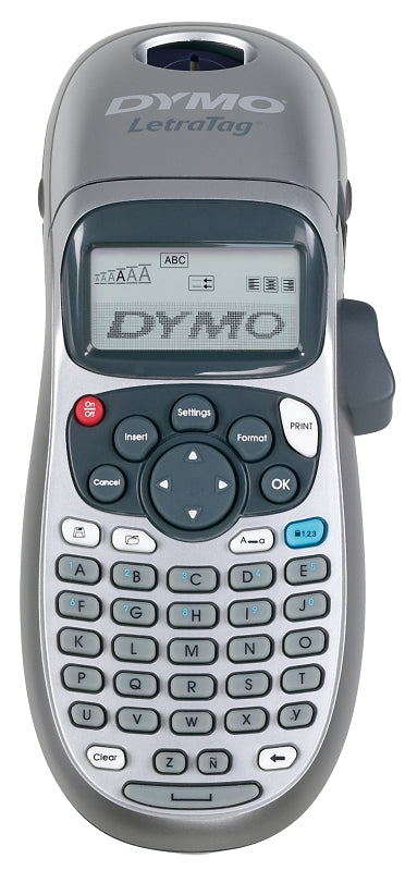 DYMO Dymo LetraTag 1749027 Electronic Label Maker, 6.8 mm/s, LCD Printer Display HOUSEWARES DYMO