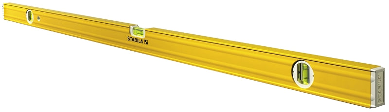 STABILA Stabila 29072 AS Level, 72 in L, 3-Vial, Non-Magnetic, Aluminum, Yellow TOOLS STABILA