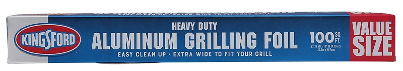 KINGSFORD Kingsford BBP12022 Heavy-Duty Grilling Foil, Aluminum, Gray APPLIANCES & ELECTRONICS KINGSFORD