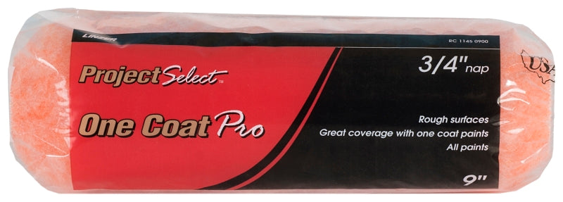 LINZER Linzer RC1145 Roller Cover, 3/4 in Thick Nap, 9 in L, Polyester Cover