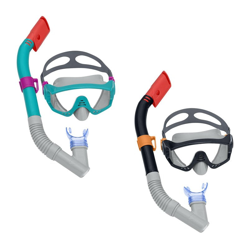 BESTWAY (HONG KONG)INTE Bestway Spark Wave Series 24068 Snorkel Set, Unisex, Polycarbonate/PVC, Assorted APPLIANCES & ELECTRONICS BESTWAY (HONG KONG)INTE
