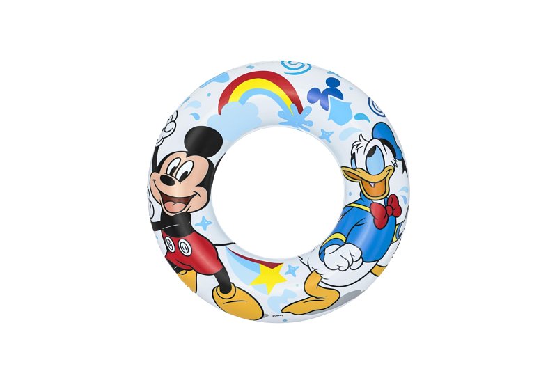 BESTWAY (HONG KONG)INTE Bestway 91004 Mickey Mouse Clubhouse Swim Ring, Inflatable Profile, Ring, PVC, Multi-Color APPLIANCES & ELECTRONICS BESTWAY (HONG KONG)INTE