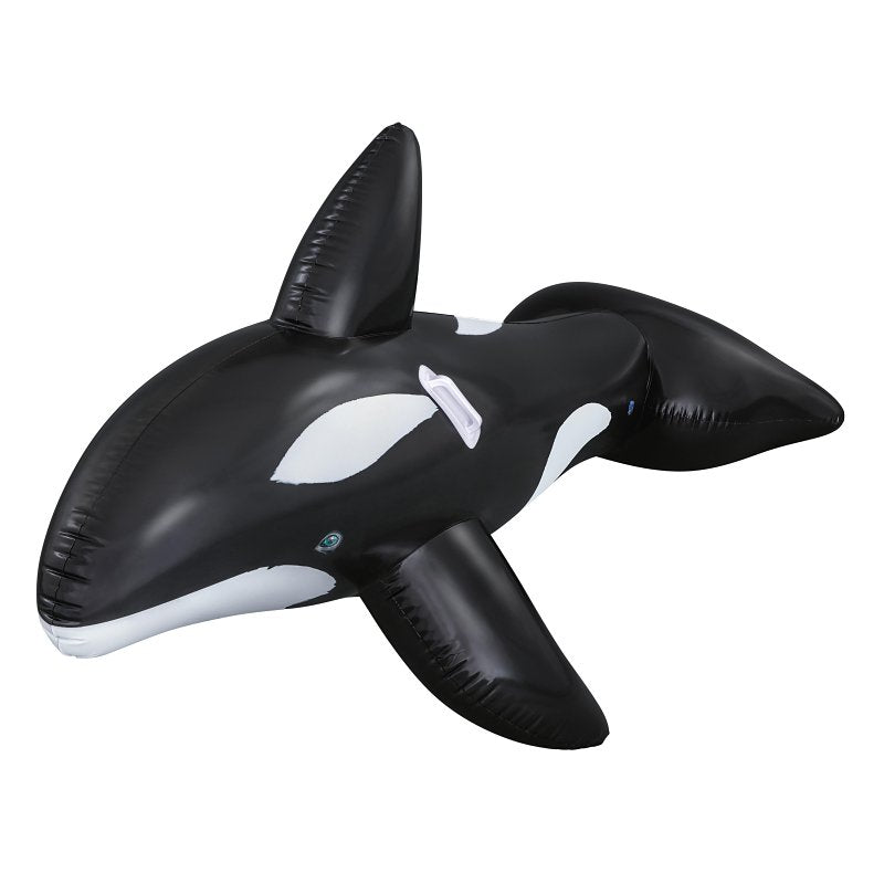 BESTWAY (HONG KONG)INTE H2OGO! 41009 Jumbo Whale Ride-On Pool Float, Inflatable Profile, Whale, PVC, Black APPLIANCES & ELECTRONICS BESTWAY (HONG KONG)INTE