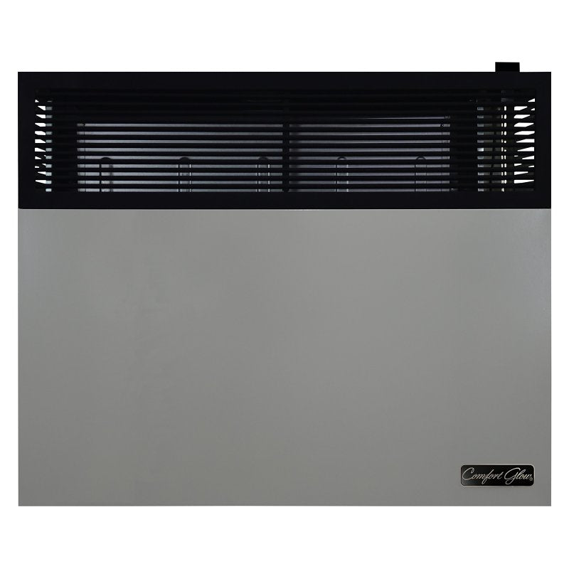 COMFORT GLOW Comfort Glow DVP17 Direct Vent Wall Heater, LPG, 17,000 Btu/h BTU, 570 sq-ft Heating Area, 70 % Efficiency, Black/Gray APPLIANCES & ELECTRONICS COMFORT GLOW