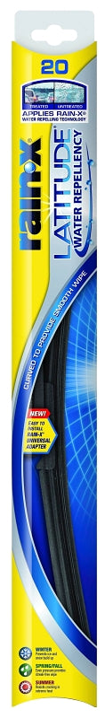 RAIN-X Rain-X Latitude 5079277-2/5079277 Winter Wiper Blade, 20 in, Curved Blade, Rubber AUTOMOTIVE RAIN-X
