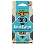 GATOR Gator 7466 Sanding Sponge, 5 in L, 3 in W, 1500 Grit, Mirror Fine, Silicon Carbide Abrasive PAINT GATOR