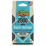 GATOR Gator 7467 Sanding Sponge, 5 in L, 3 in W, 2000 Grit, Ultra Fine, Silicon Carbide Abrasive PAINT GATOR
