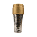 ECO-FLO Water Source TFV-125NL Foot Valve, 1-1/4 in Connection, 200 psi Pressure, Brass Body PLUMBING, HEATING & VENTILATION ECO-FLO