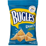 BUGLES� Bugles 14842000 Crispy Corn Snack, Classic Ranch, 3 oz Bag