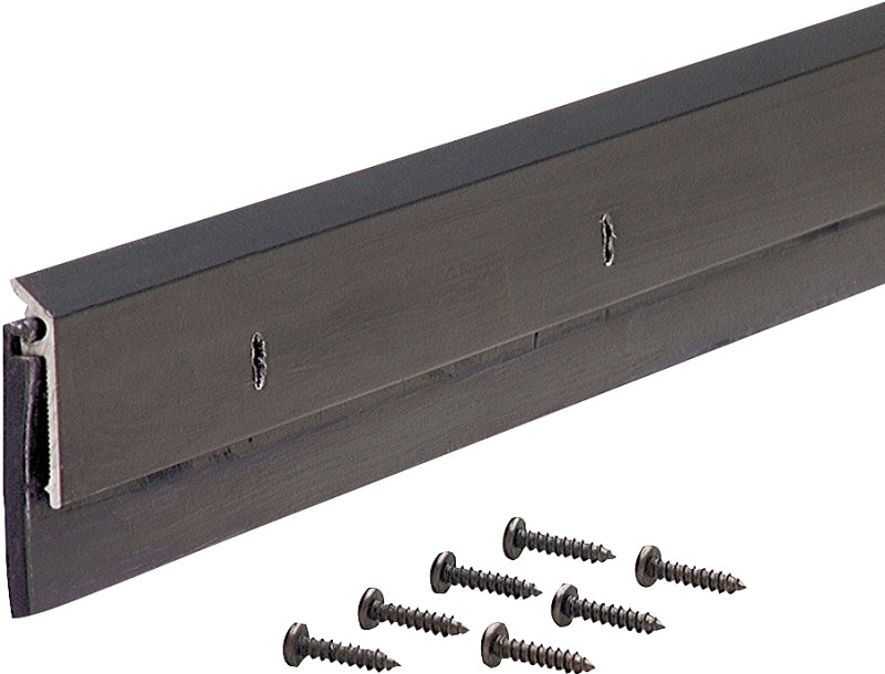 M-D M-D 68254 Door Sweep, 36 in L, 1-1/4 in W, Aluminum Flange, Neoprene Insert HARDWARE & FARM SUPPLIES M-D