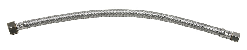 FLUIDMASTER Fluidmaster Click Seal Series B1F16 Water Supply Connector, 3/8 x 1/2 in, Polymer/Stainless Steel