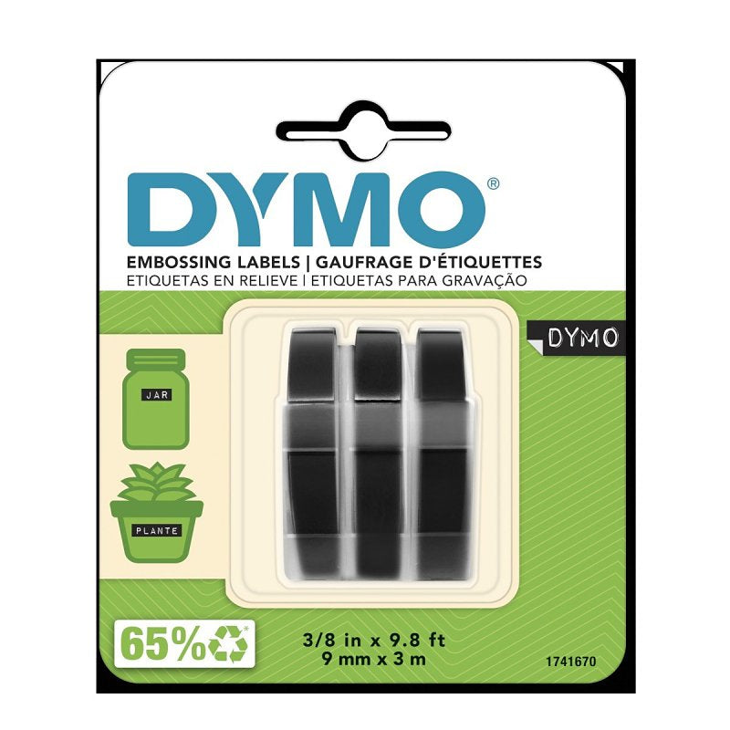 DYMO Dymo 1741670 Embossing Label, 9.8 ft L, 3/8 in W HOUSEWARES DYMO