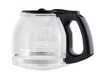 SUNBEAM RIVAL Sunbeam PLD12RB4 Coffee Decanter, 12 Cup Capacity, Glass, Black