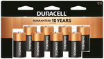 DURACELL Duracell MN14R8DWZ17 Battery, 1.5 V Battery, C Battery, Alkaline, Manganese Dioxide ELECTRICAL DURACELL