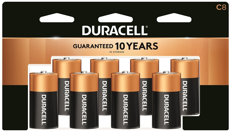 DURACELL Duracell MN14R8DWZ17 Battery, 1.5 V Battery, C Battery, Alkaline, Manganese Dioxide ELECTRICAL DURACELL