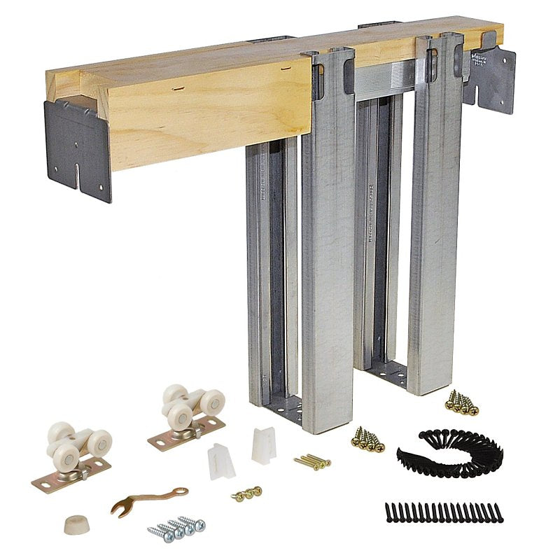 L.E. JOHNSON PRODUCTS Johnson Hardware 153068PF Universal Pocket Door Frame Kit HARDWARE & FARM SUPPLIES L.E. JOHNSON PRODUCTS