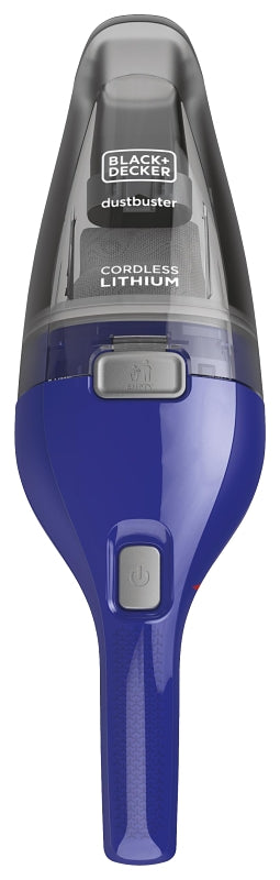 BLACK & DECKER Black+Decker dustbuster HNVC115J22 Cordless Handheld Vacuum, 10.9 oz Vacuum, 3.6 V Battery, Lithium-Ion Battery, Cobalt