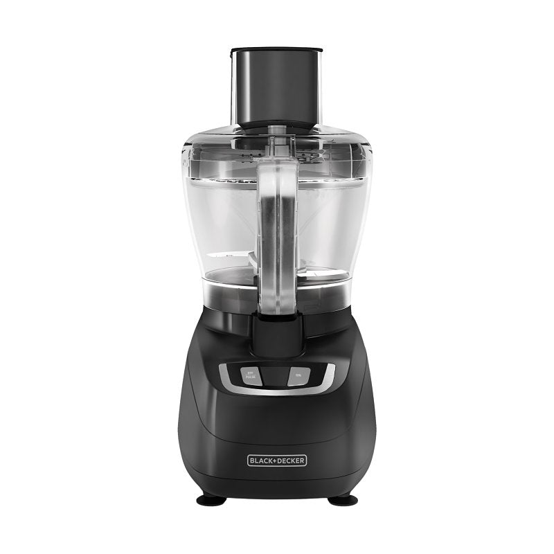 APPLICA CONSUMER PRODUCTS Black+Decker FP1600B Food Processor, 8 Cups Bowl, 450 W, Button Control, Black