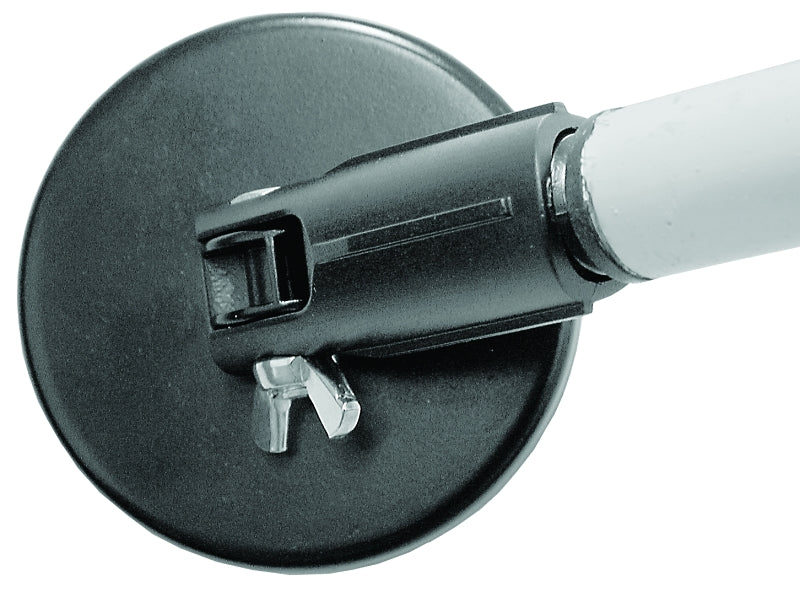 MASTER MAGNETICS Magnet Source 07508 Magnetic Pick-Up Tool Attachment with Broom Handle, 3-1/4 in Dia, 3-1/4 in L
