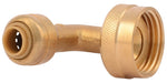 SHARKBITE SharkBite U2276LFA Dishwasher Elbow, 1/4 x 3/4 in, Brass PLUMBING, HEATING & VENTILATION SHARKBITE