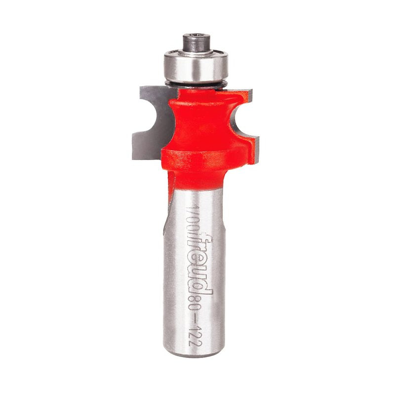 DIABLO Freud 80-122 Traditional Beading Bit, 1 in Dia Cutter, 1-7/8 in L Cutting, 2-7/16 in OAL, 1/2 in Dia Shank, Carbide
