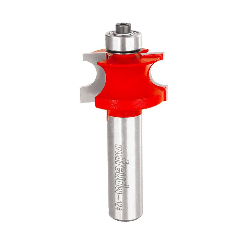 DIABLO Freud 80-124 Beading Bit, 1-1/4 in Dia Cutter, 2-9/16 in OAL, 1/2 in Dia Shank, 2-Cutter, Carbide