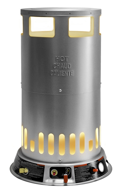 DURA HEAT Dura Heat LPC200 Convection Heater, Liquid Propane, 50000 to 200000 Btu, 4700 sq-ft Heating Area, Silver APPLIANCES & ELECTRONICS DURA HEAT