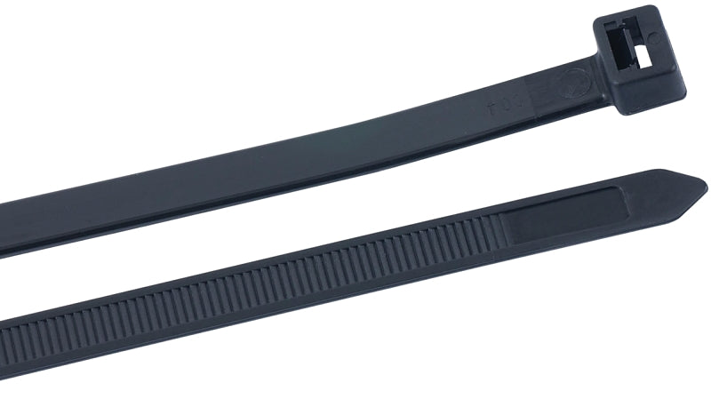 GB Gardner Bender 46-424UVB Cable Tie, 6/6 Nylon, Black, 24 in L, 50/PK ELECTRICAL GB