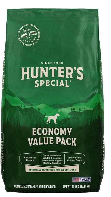 HUNTER'S SPECIAL Hunter's Special 10183 Dog Food, Beef, Chicken, All, 40 lb Bag PET & WILDLIFE SUPPLIES HUNTER'S SPECIAL