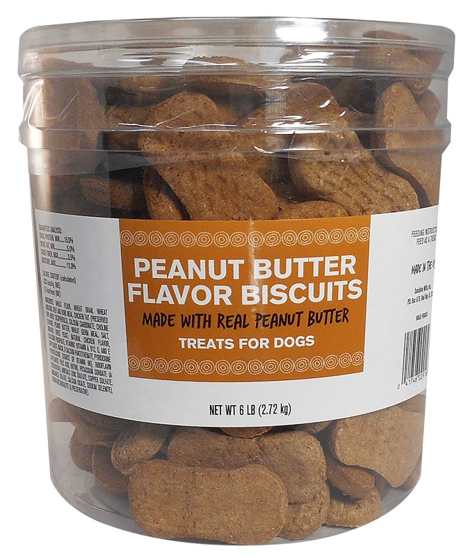 PET LIFE Pet Life 02916 Dog Biscuit, Peanut Butter Flavor, 6 lb
