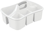 STERILITE Sterilite 15888006 Storage Caddy, Plastic, White, 13-1/4 in OAW, 8-7/8 in OAH HOUSEWARES STERILITE