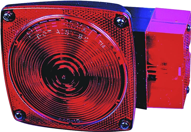PETERSON MFG PM V452 Tail Light, Incandescent Lamp, Red Lamp