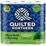 QUILTED NORTHERN Quilted Northern 94443 Toilet Tissue, 3.8 x 4 in Sheet, 2-Ply, Paper