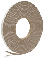FROST KING Frost King V443BH Foam Tape, 3/8 in W, 17 ft L, 3/16 in Thick, Vinyl, Brown HARDWARE & FARM SUPPLIES FROST KING
