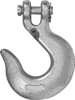 CAMPBELL CHAIN Campbell T9700524 Clevis Slip Hook with Latch, 5/16 in, 3900 lb Working Load, 43 Grade, Steel, Zinc