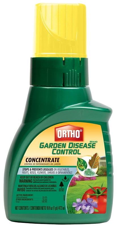 ORTHO Ortho Max 0339010 Concentrated Garden Disease Control, Liquid, White, 16 oz Bottle