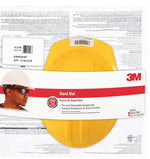 3M 3M CHH-P-Y12 Hard Hat, 4-Point Suspension, Polyethylene Shell, Yellow, Class: E, G