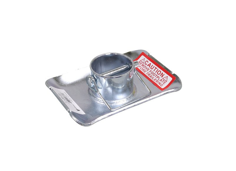 VALLEY INDUSTRIES Valley Industries TJ-06-03 Base, 5000 lb, Safety Pin Locking, Zinc-Plated Steel, Zinc