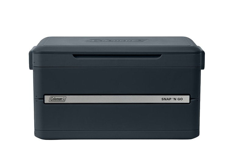 NEWELL BRANDS DIST LLC Coleman Snap 'N Go Series 2227730 Collapsible Hard Cooler, 45 qt Cooler, Polypropylene, Mussel, 55 hr Ice Retention