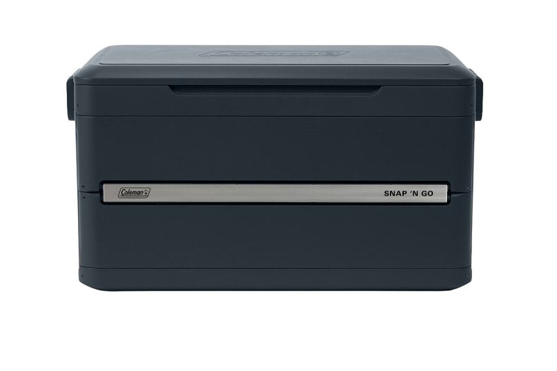 NEWELL BRANDS DIST LLC Coleman Snap 'N Go Series 2227729 Collapsible Hard Cooler, 55 qt Cooler, Polypropylene, Mussel, 64 hr Ice Retention