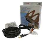 EASYHEAT EasyHeat ADKS Series ADKS500 Roof and Gutter De-Icing Cable, 100 ft L, 120 V, 500 W PLUMBING, HEATING & VENTILATION EASYHEAT