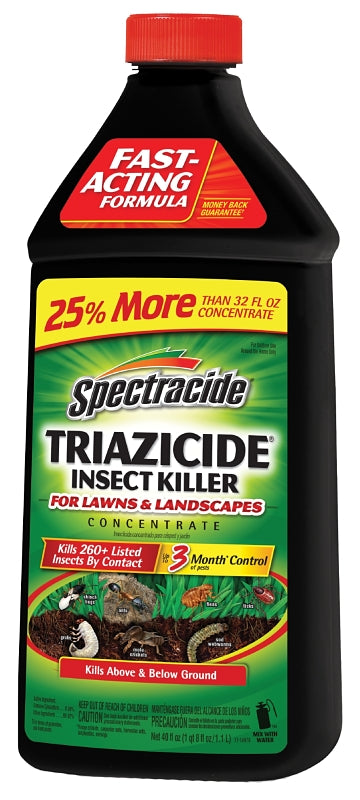 SPECTRACIDE Spectracide HG-55829 Insect Killer, Liquid, Spray Application, Landscape, Lawn, 32 fl-oz