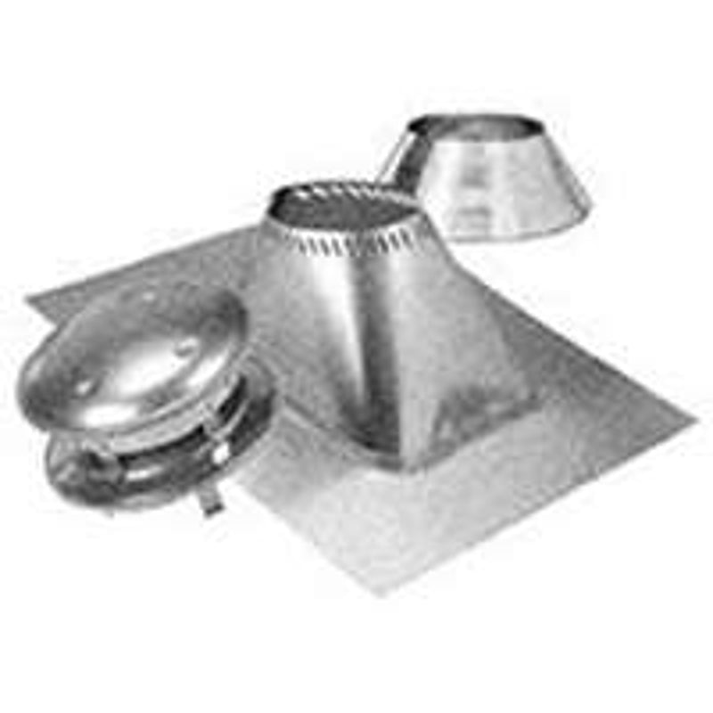 SELKIRK Selkirk 208600 Roof Termination Kit, Type HT, Steel