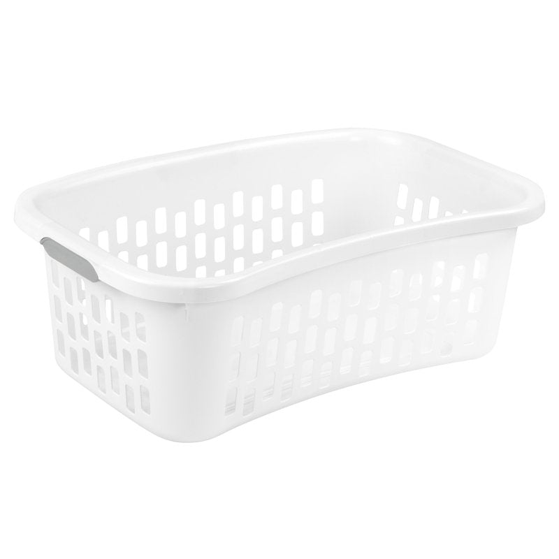 STERILITE LNDRY BASKET HIPHOLD WHT 1.5BU