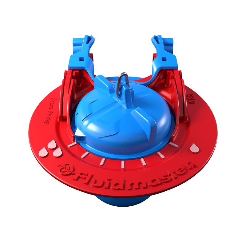 FLUIDMASTER Fluidmaster 523A-009-T4 Adjustable Flapper, Plastic/Rubber, Multi-Color, For: 2 in and 3 in Flush Valves PLUMBING, HEATING & VENTILATION FLUIDMASTER