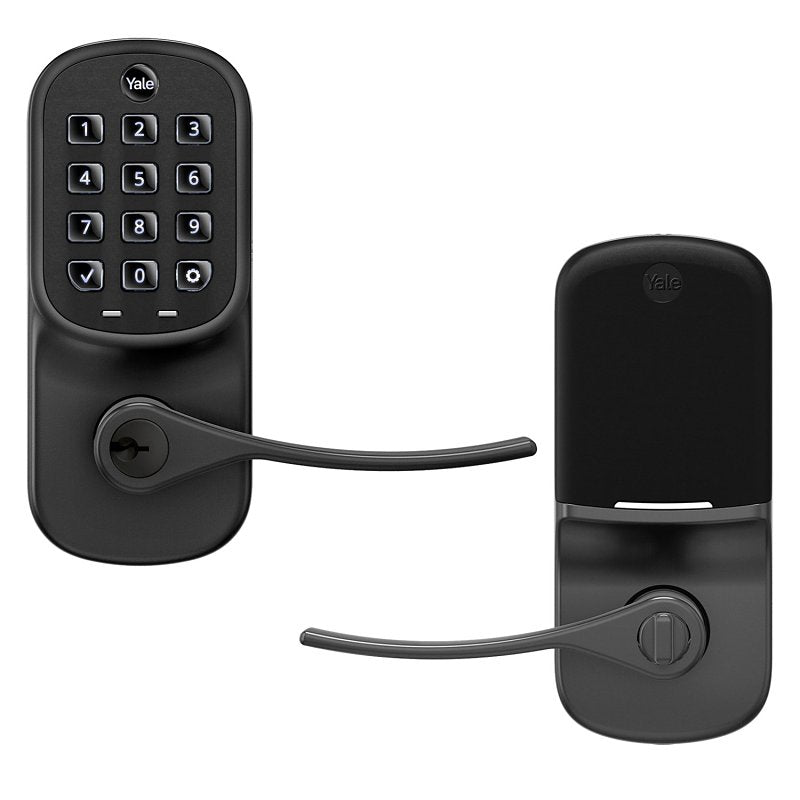 YALE SECURITY Yale YRL216-NR-BSP Door Lock, Oil-Rubbed Bronze, Residential, Grade 2 Grade, Metal, Lever Handle, Universal Hand