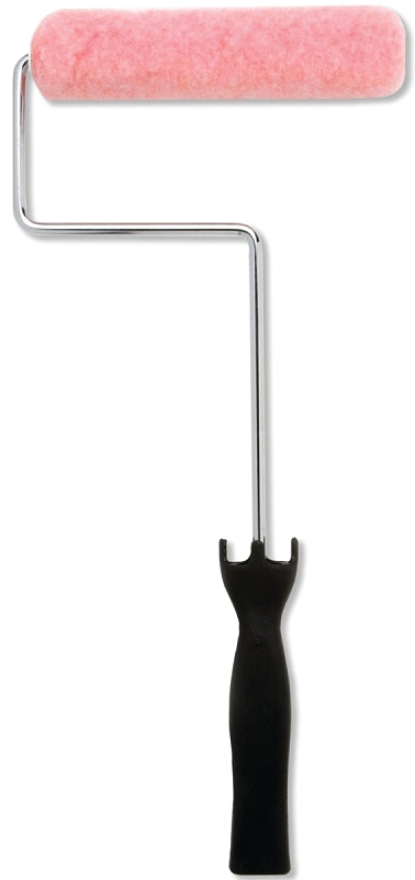 WHIZZ Whizz 44246 Mini Roller, 1/2 in Nap, Polyester Cover, Plastic Handle, Whizz Roller System Mini Roller Handle PAINT WHIZZ