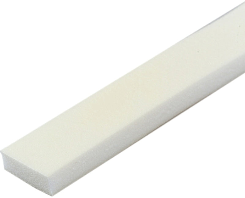 M-D M-D 50005 Weatherstrip, 1-3/8 in W, 1/2 in Thick, 42 in L, Foam, Beige