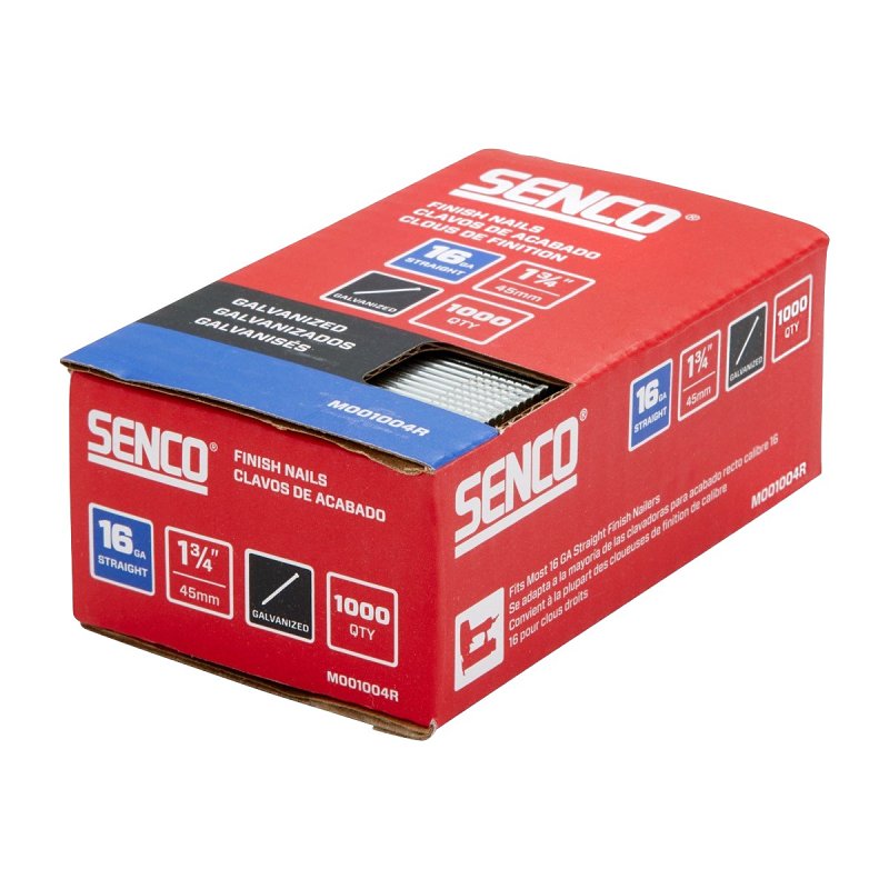 SENCO FINISH NAIL GALV 16GA 1-3/4IN
