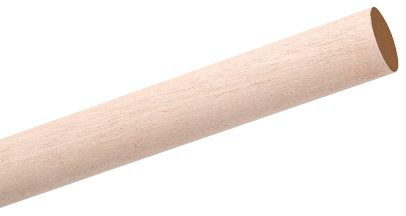 WADDELL Waddell 6410UB Dowel, 5/8 in Dia, 48 in L, Hardwood, Brown APPLIANCES & ELECTRONICS WADDELL